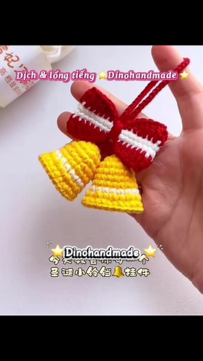 Móc khóa & Chuông trang trí Noel handmade