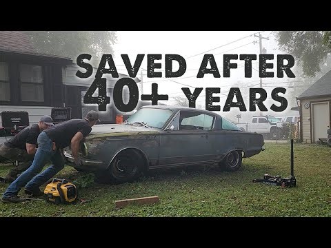 We SAVED this FORGOTTEN ’64 Barracuda That Was STUCK for DECADES