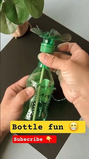 How to Make a Fan from a Bottle 🧠 Cool Summer Hack!