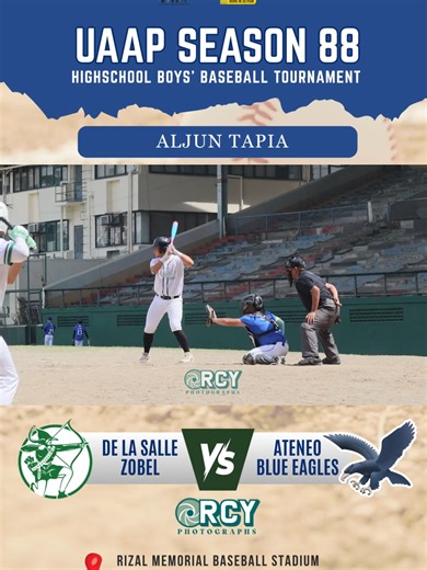 Aljun Tapia's Impressive Performance with 2 RBIs