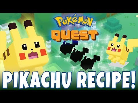 HOW TO GET PIKACHU IN POKEMON QUEST! Pikachu Recipe Watt a Risotto a la Cube Dish