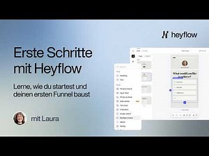 Heyflow's Builder Basics: Erste Schritte mit Heyflow