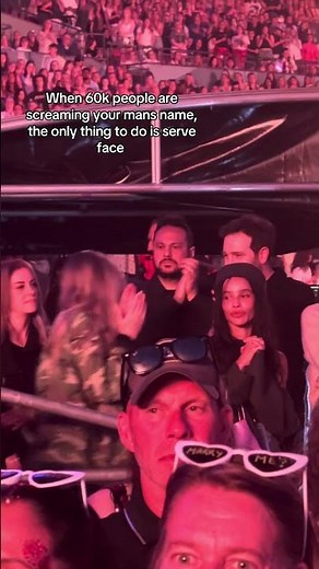 Zoë Kravitz at Harry Styles’ SHOW at Wembley