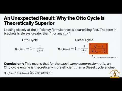 Engine Efficiency Explained: Otto vs. Diesel Cycle in 9 Minutes