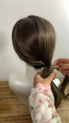 Ins-style Korean braid a must-learn flat hairstyle #Hairstyle tutorial#Compiled and