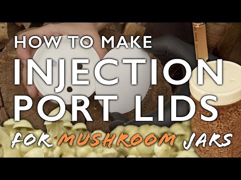 How to Make Injection Port Jar Lids for Mushroom Cultivation