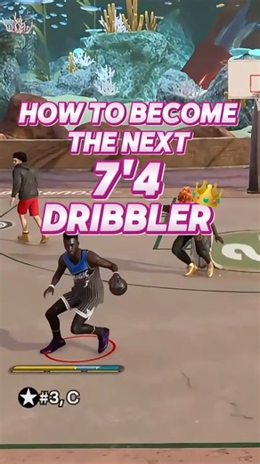 HOW TO BECOME A 7'4 DRIBBLE GOD👑 NBA2K26 #nba2k26 #2kcreator #2kcommunity