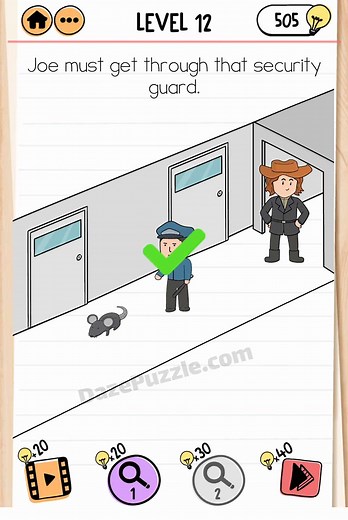 Brain Test 2 Smith and Joe Vs Professor Bigbrain Level 12 Answer