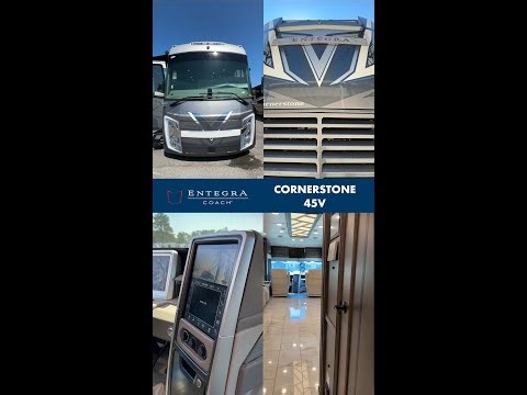 Luxury Diesel Motorhome Tour – 2026 Entegra Cornerstone 45V | Drive Diesel with Great American RV