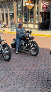 Lady biker in Deadwood SD | ROXOR INFO