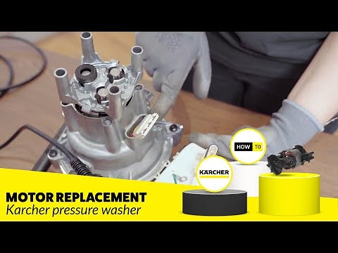 Karcher K4 Motor Replacement - Pressure Washer FIXED!