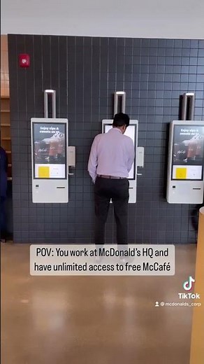 McDonald's Team Enjoys Free McCafé