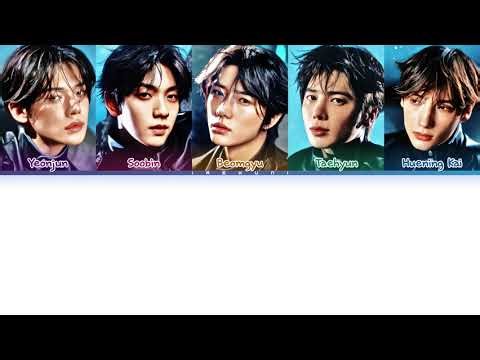 TxT (투모로우바이투게더) - 'Beautiful Strangers' (Color coded lyrics)
