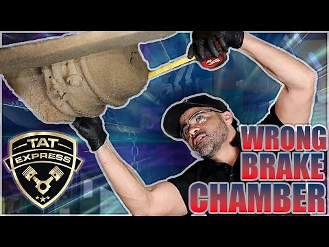 WRONG BRAKE CHAMBER/ HOW TO CHECK BRAKE CHAMBER/ BRAKE CHAMBER SIZE FOR SEMI TRUCKS/ 30/30 CHAMBER