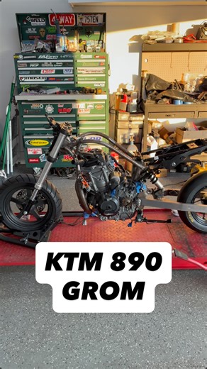 T.J. Timmerman on Instagram: "Got the KTM 890 swap back on the lift table! Really just odds and ends to finish on this thing and figuring out the wiring harness! Ready for this thing to be done!"