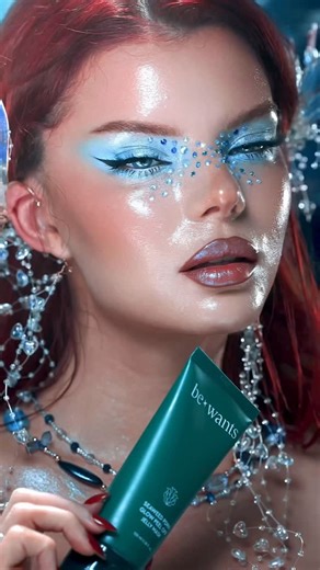ANASTASILE 💋 on Instagram: "Mermaid skin using @bewants_global 🧜‍♀️✨ seaweed PDRN Peel-Off Mask creates glass skin like a mermaid just out of the water 💦 Grab it on @amazon with up to 40% off in this January! #bewants #seaweedPDRNmask #glassskin #peeloffmask #wrappingmask"