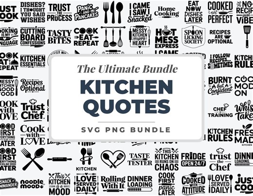 Kitchen SVG Bundle, Kitchen Towel Svg, Funny Kitchen Quotes, Kitchen Tray Svg, Cutting Board SVG, Towel Sayings Svg,funny Cooking Baking Svg - Etsy
