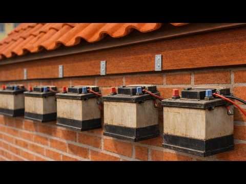 I keep using copper pipes to revive the same car battery for 15 years 🔋😲 Never throw them away!