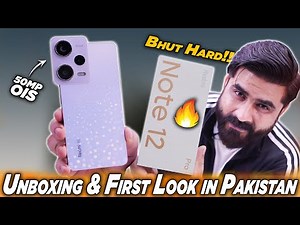 Redmi Note 12 Pro 5G In Pakistan Unboxing⚡120Hz OLED,Dimensity 1080,67W Charging | Price In Pakistan