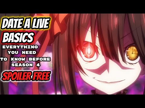 Date A Live Basics | All You Need to Know Before Season 4 | No Spoilers [Date A Live Explained]