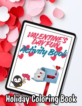 Valentine's Day Coloring Activity Book