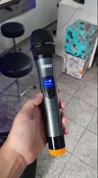 Demonstração Microfone Sem Fio UHF Lelong Le-909