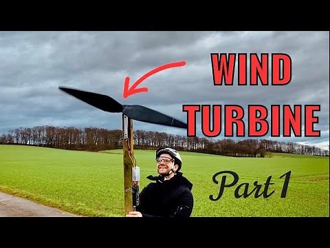 Let's Build A WIND TURBINE | Aerodynamics & XROTOR (part 1)