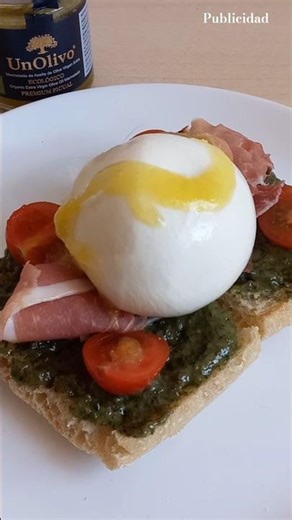 Tostada a la mediterránea en 5 minutos