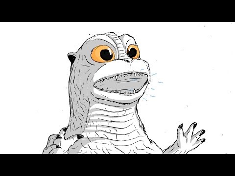 How To Draw Godzilla Junior | Godzilla VS SpaceGodzilla
