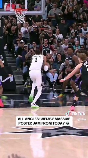 Incredible Wemby Dunk Highlights You Can't Miss