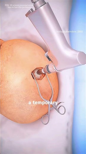 Craniotomy Brain Sruery (3D animation) #music #motivation #epic