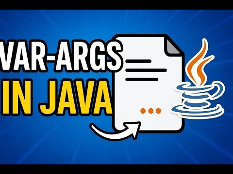 How varg-args works in java