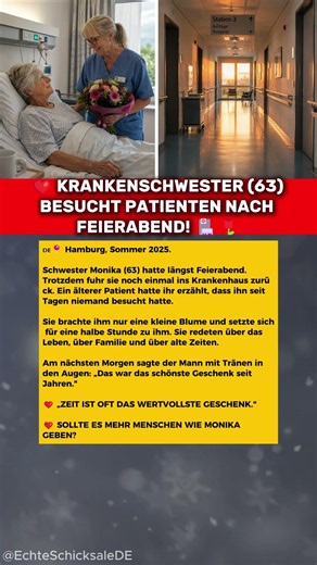 ❤️ KRANKENSCHWESTER (63) BESUCHT PATIENTEN NACH FEIERABEND! 🏥🌹