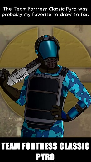 TF2 VS TFC： Classic Pyro Art Process