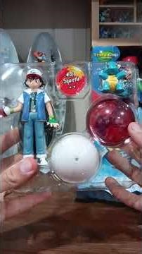 abriendo el set de ash de pokemon tomy #pokemon #hasbro #juguetes #coleccion