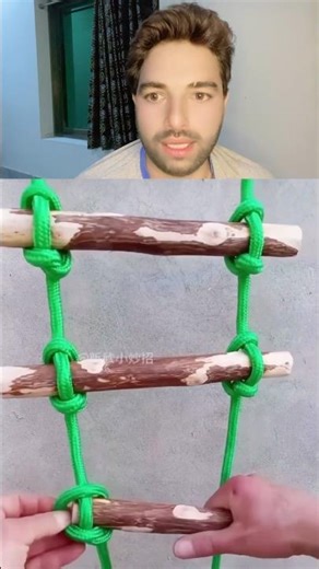 🔥 Amazing Rope Ladder Knot Tutorial | Reaction + Explanation