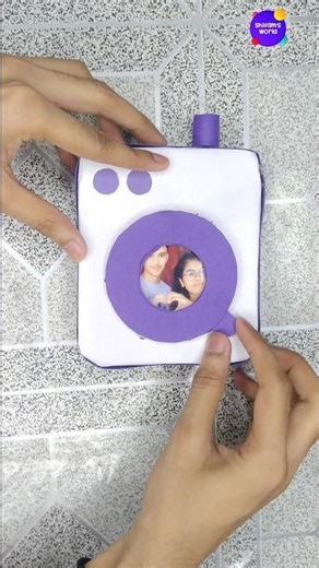 DIY Iris Shutter Card Camera | Shivam's World #DIY #arijitsingh #music #vyrloriginals #shorts #trend