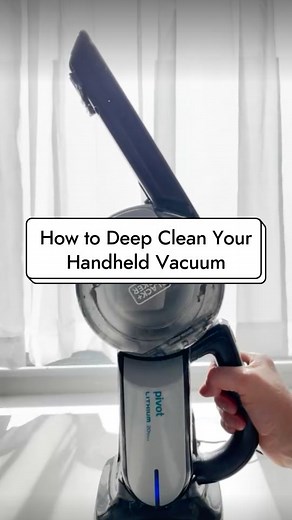 Cleaning your handheld vacuum is easy with the right tools and these top cleaning tips. Make sure to also refer to your vacuum's manual for specific instructions and special considerations when cleaning your machine. #TheSpruce #cleaninghacks #cleaning #lifehacks #tipsandtricks #cleaninghacks | The Spruce