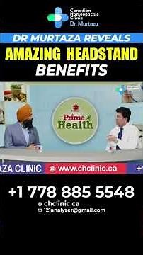 Dr Murtaza Reveals AMAZING Headstand Benefits