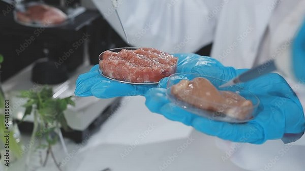 testing a plant sample in a biochemical science laboratory. a scientist studies the genetics of plants