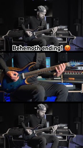 How it’s made! The end of Behemoth on guitar!