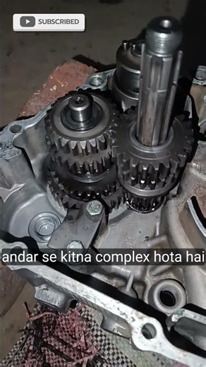 Hero Splendor Pro Gearbox Fitting #Gear​ #gearbox​ #gearboxrepairing