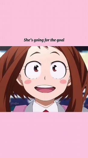 Uraraka Rap Song Characters in My Hero Academia