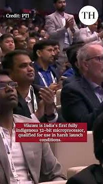 What is Vikram, India's first 32-bit semiconductor processor chip presented to PM Modi?