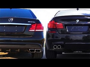 BMW M5 vs Mercedes E63 AMG