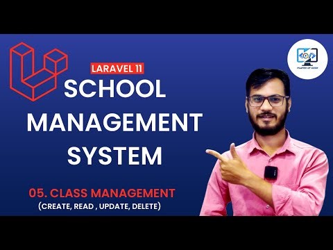 School Management System using Laravel 11 || Class Management Laravel 11 Tutorial in Hindi 🚀
