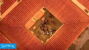 The Holy Spirit Descends as Peter preaches the Gospel! From the new episode "Peter and Cornelius." | Superbook