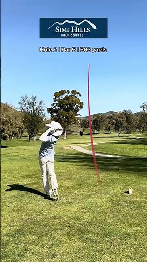 #Golf Vlog: Simi Hills Golf Course- Hole 2 Par 5.