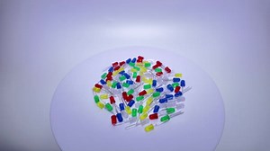 LED Starter Kit - 100 Pcs 5mm Assorted LEDs (Blue Red Green Yellow White) for Arduino Raspberry Pi Breadboard Electronics DIY STEM Learning Projects