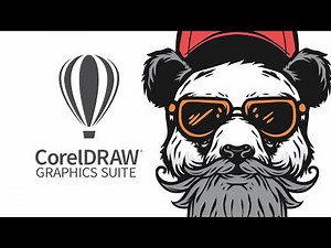 🔴¡En Vivo! Vectorizando Oso Panda bigoton Corel Draw